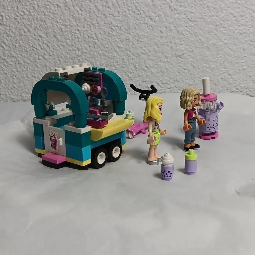 Lego Friends Mobile Bubble Tea Shop Replacements Loose Incomplete